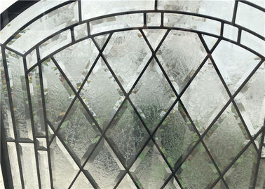 S010 kopierte dekorative Badezimmer-Fenster-Glas-Wärmedämmungs-verschiedene Form