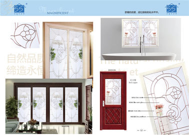 Ausgeglichener dekorativer Glas-Windows-Stoß-beständige haltene warme verschiedene Form