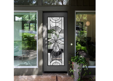 Einfache Diffusions-Kunst natürliches Licht-elegante Eingangstür-kundenspezifische dekorative Glas-Windows