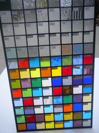 Künstlerisches dekoratives kopiertes Glas 3-8 Millimeter Stärke-Floss-lichtdurchlässiger Art-